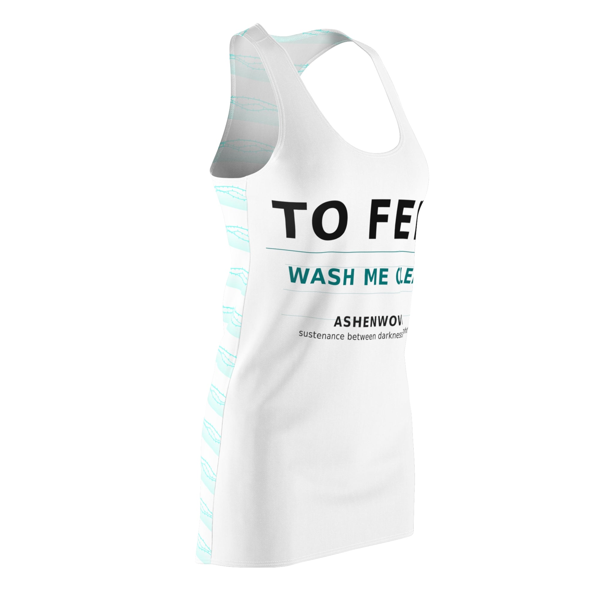 Ashenwove Women's Cut & Sew Racerback Dress (AOP)